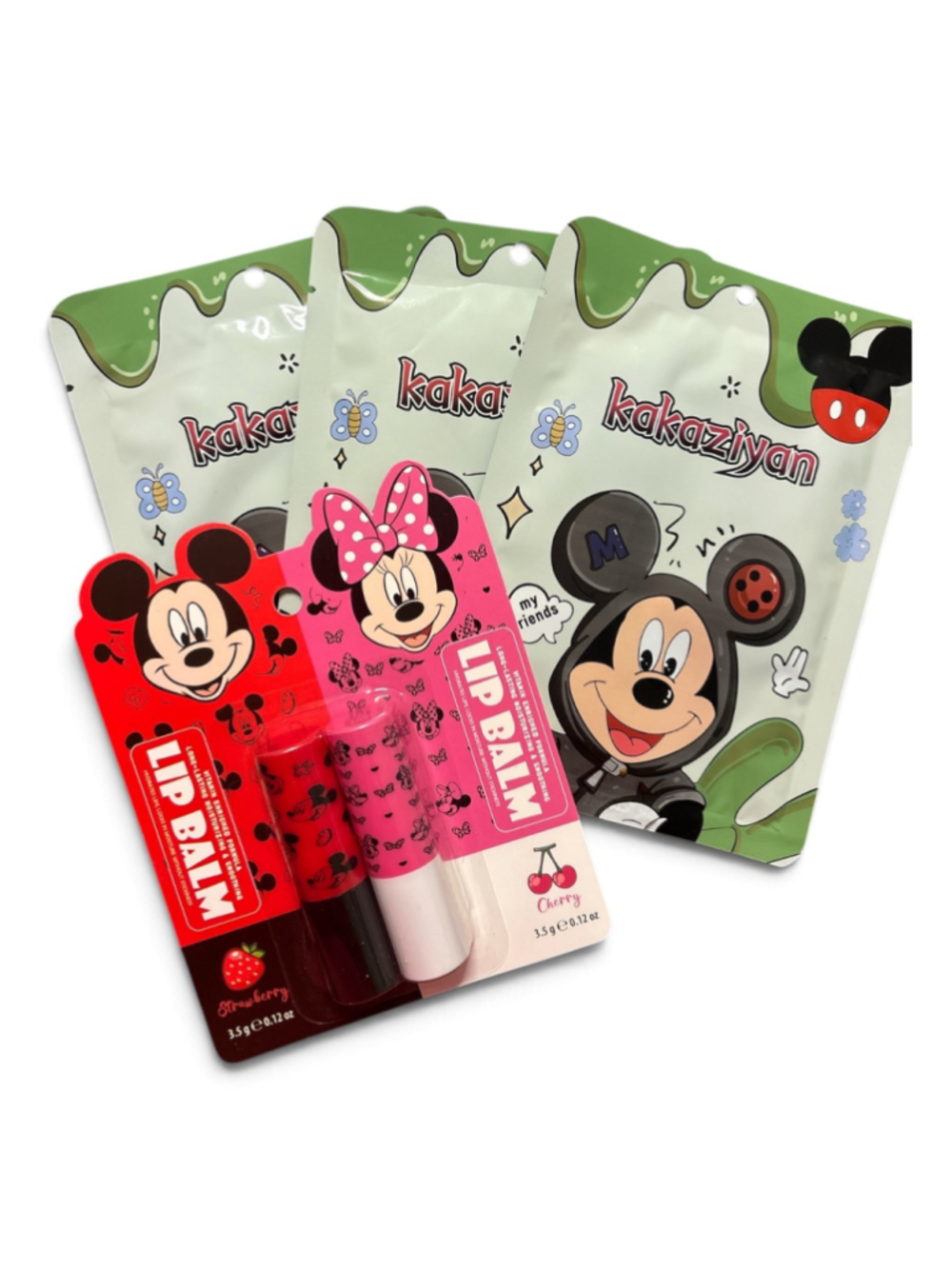 Kakaziyan Disney face mask + Dup Lip Balm Set